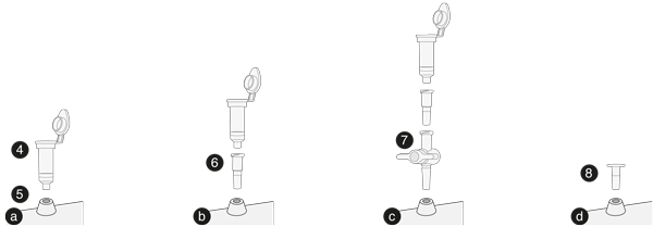 NucleoVac 24 Vacuum Manifold setup